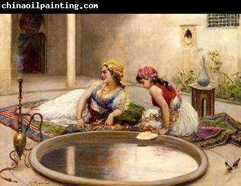 unknow artist Arab or Arabic people and life. Orientalism oil paintings  456