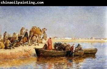 unknow artist Arab or Arabic people and life. Orientalism oil paintings  280