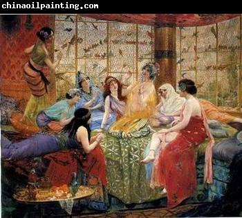 unknow artist Arab or Arabic people and life. Orientalism oil paintings  227