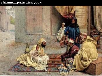 unknow artist Arab or Arabic people and life. Orientalism oil paintings 192