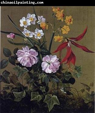 unknow artist Floral, beautiful classical still life of flowers 013