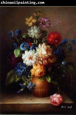 unknow artist Floral, beautiful classical still life of flowers.087