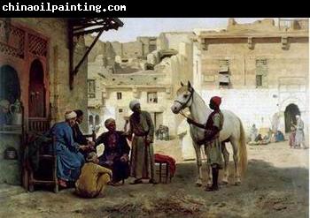 unknow artist Arab or Arabic people and life. Orientalism oil paintings 98