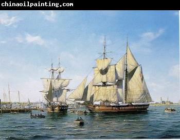 unknow artist Seascape, boats, ships and warships. 112