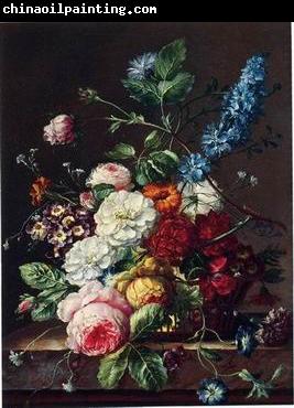 unknow artist Floral, beautiful classical still life of flowers 08