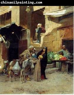 unknow artist Arab or Arabic people and life. Orientalism oil paintings 179