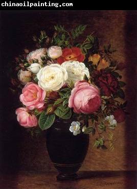 unknow artist Floral, beautiful classical still life of flowers.039