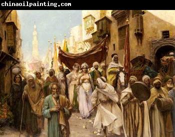 unknow artist Arab or Arabic people and life. Orientalism oil paintings  507