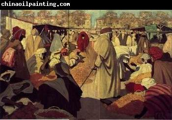 unknow artist Arab or Arabic people and life. Orientalism oil paintings 118