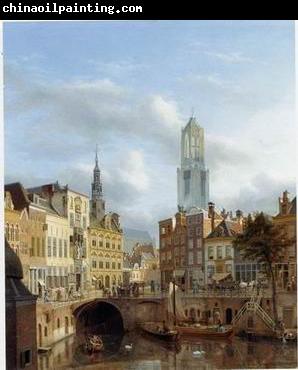 unknow artist European city landscape, street landsacpe, construction, frontstore, building and architecture. 115