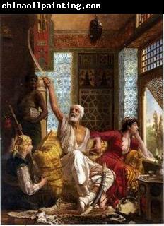 unknow artist Arab or Arabic people and life. Orientalism oil paintings 53