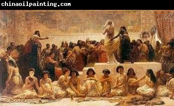 unknow artist Arab or Arabic people and life. Orientalism oil paintings  344