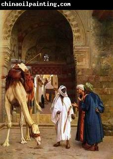 unknow artist Arab or Arabic people and life. Orientalism oil paintings  296