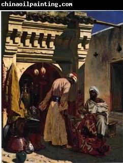 unknow artist Arab or Arabic people and life. Orientalism oil paintings 150