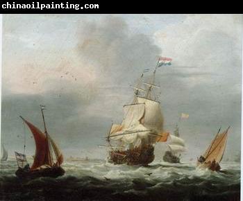 unknow artist Seascape, boats, ships and warships. 30