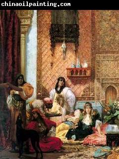 unknow artist Arab or Arabic people and life. Orientalism oil paintings 290