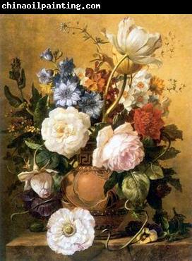 unknow artist Floral, beautiful classical still life of flowers.124