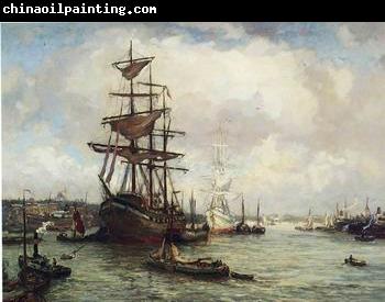 unknow artist Seascape, boats, ships and warships. 78