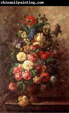 unknow artist Floral, beautiful classical still life of flowers.061