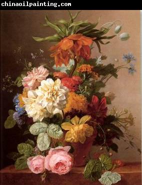 unknow artist Floral, beautiful classical still life of flowers.088