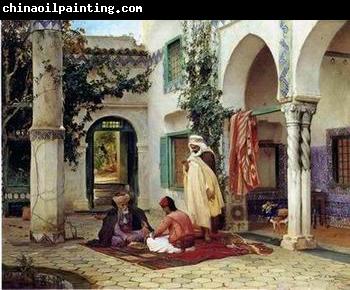 unknow artist Arab or Arabic people and life. Orientalism oil paintings 91