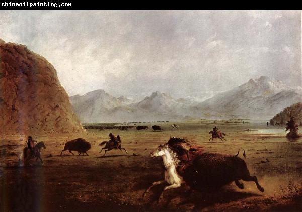 Alfred Jacob Miller Buffalo Hunt