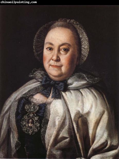 Antropov, Aleksei Portrait of Maria Rurnyantseva