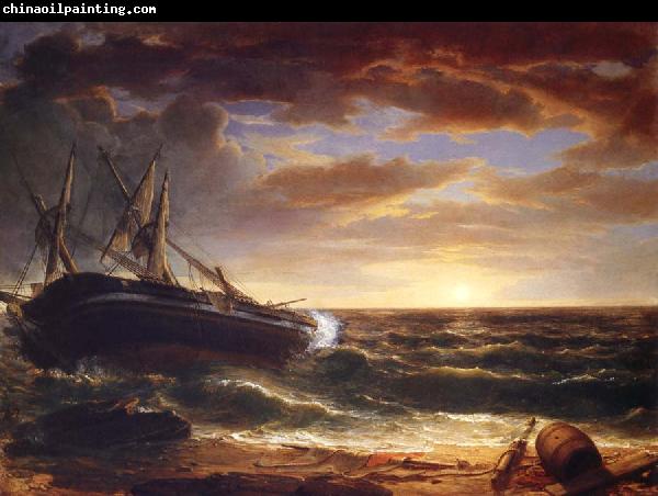 Asher Brown Durand The Stranded Ship