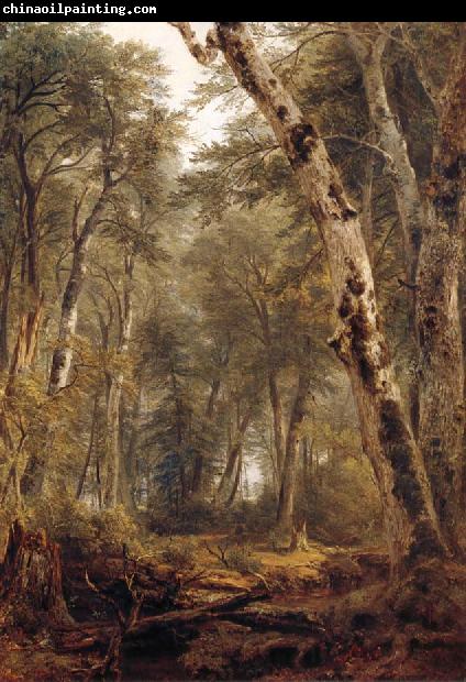 Asher Brown Durand Study Woodland interior