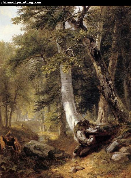Asher Brown Durand Sketch in the Woods