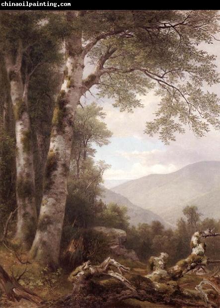 Asher Brown Durand Landscape with Birches