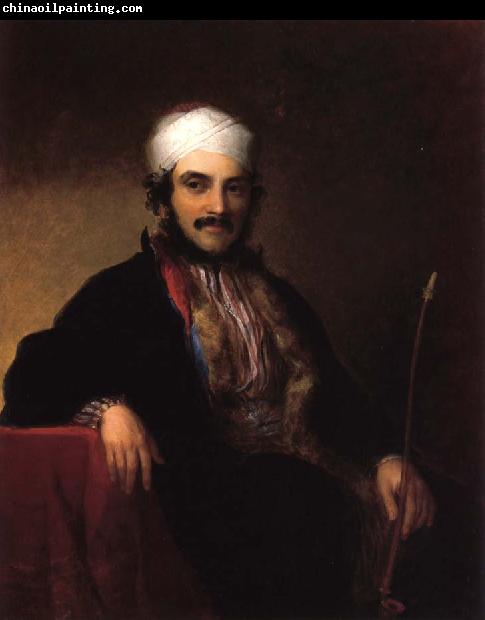 Asher Brown Durand Portrait of Isaac Edrebi of Morocco