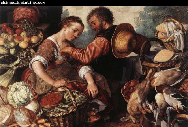 BEUCKELAER, Joachim Woman Selling Vegetables