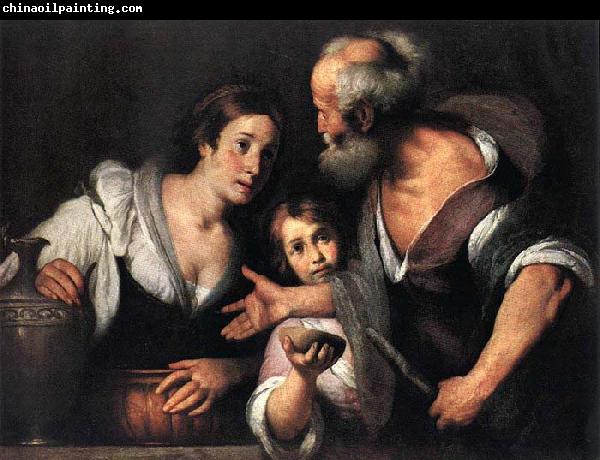 Bernardo Strozzi Prophet Elijah and the Widow of Sarepta