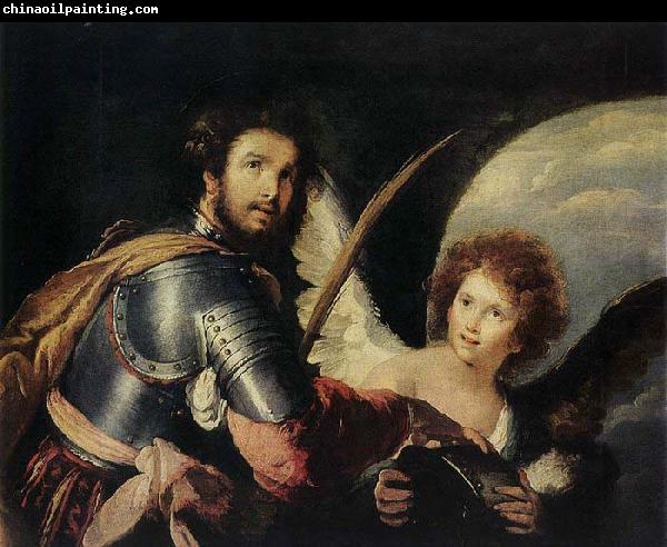 Bernardo Strozzi St Maurice and the Angel