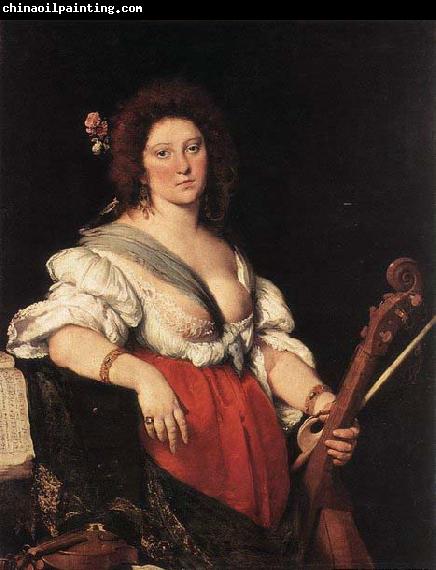 Bernardo Strozzi Gamba Player