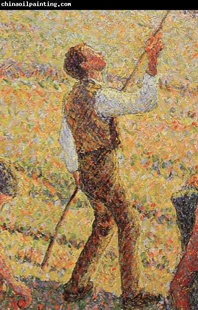 Camille Pissarro Detail of Pick  Apples