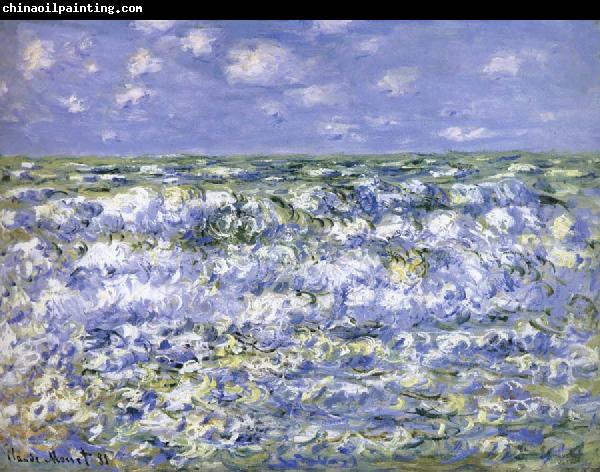 Claude Monet Waves Breaking