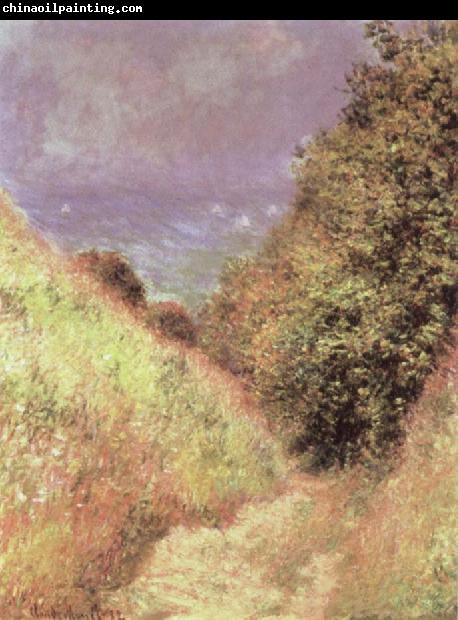 Claude Monet The Path at La Cavee at Pourville