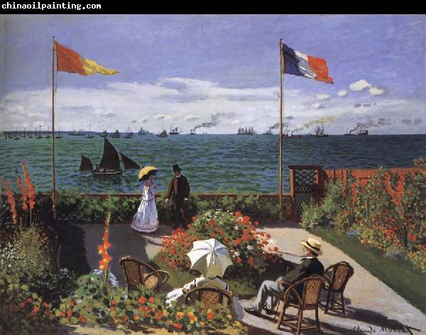 Claude Monet Garden at Sinte-Adresse