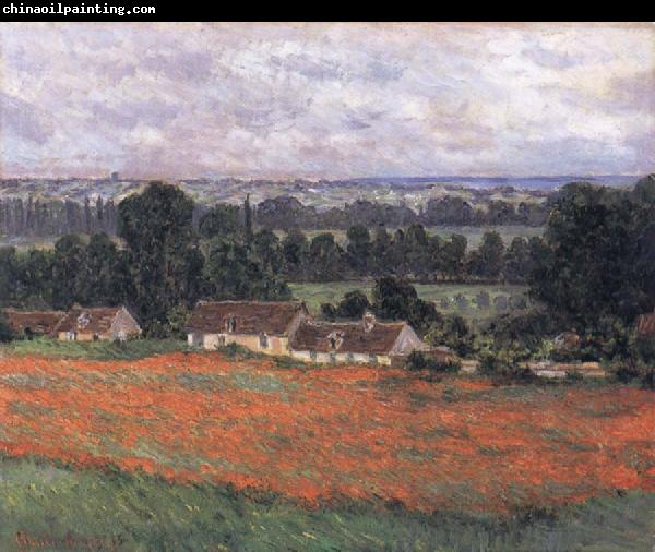 Claude Monet Field of Poppies,Giverny