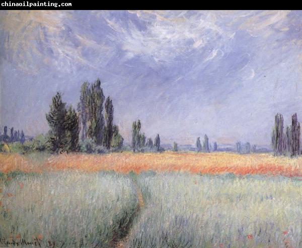 Claude Monet Wheat Field