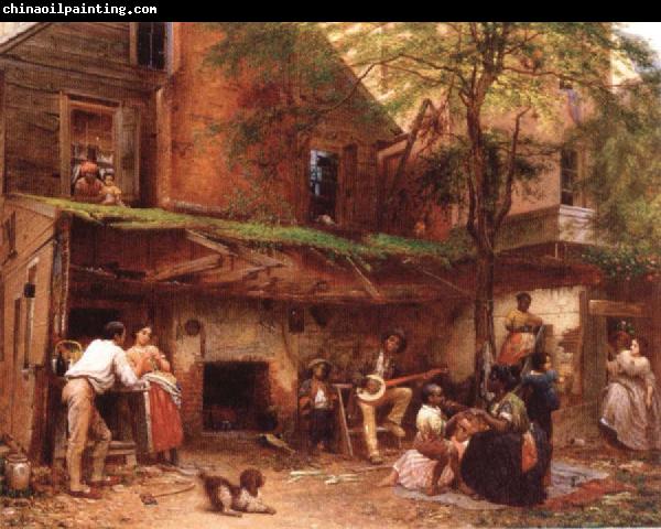 Eastman Johnson Negro life at the South