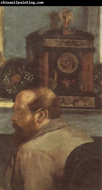 Edgar Degas Detail of  The Bellini