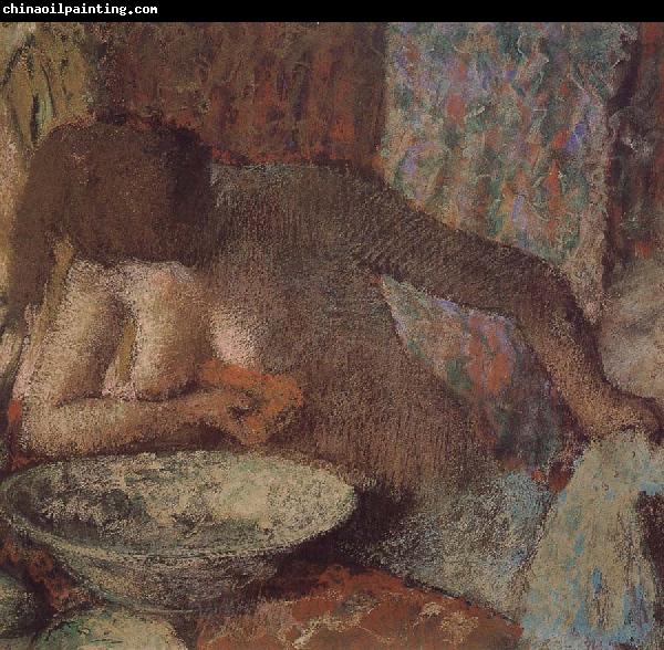 Edgar Degas Lady in the bathroom