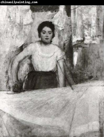 Edgar Degas Woman ironing