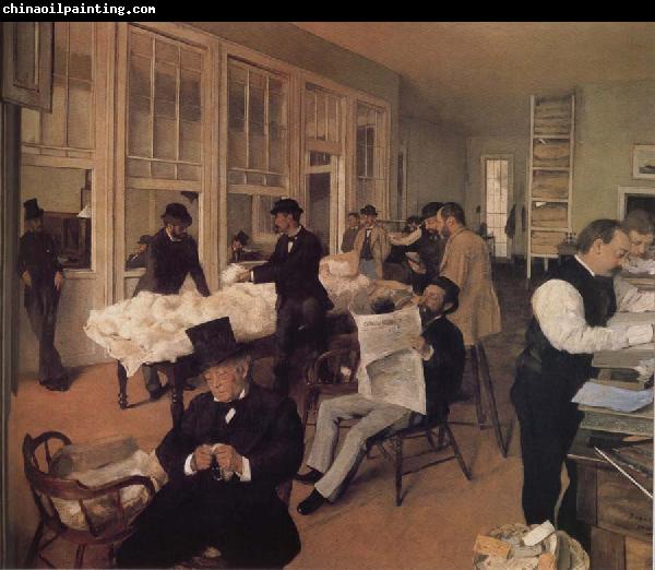 Edgar Degas Cotton trade