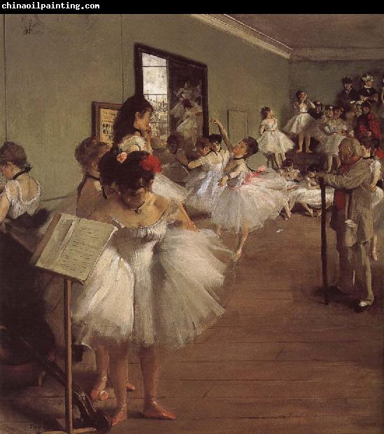 Edgar Degas Dance class