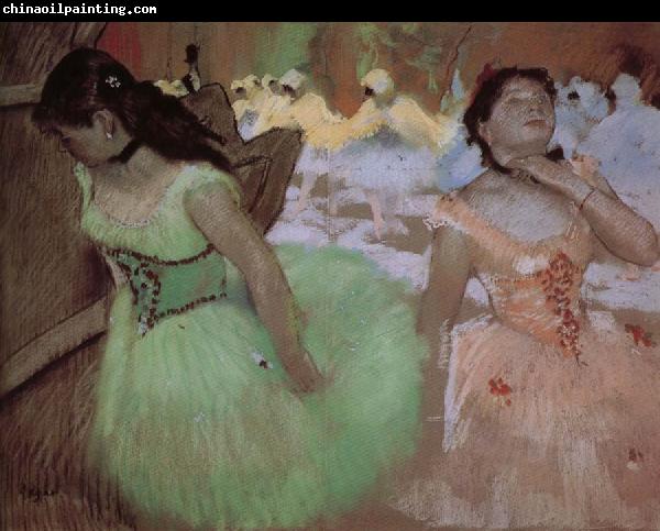 Edgar Degas Dancer entering with veil