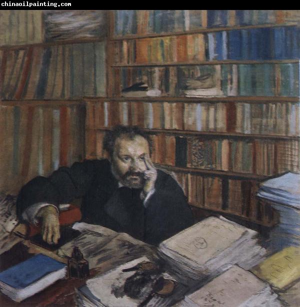 Edgar Degas Portrait of the man